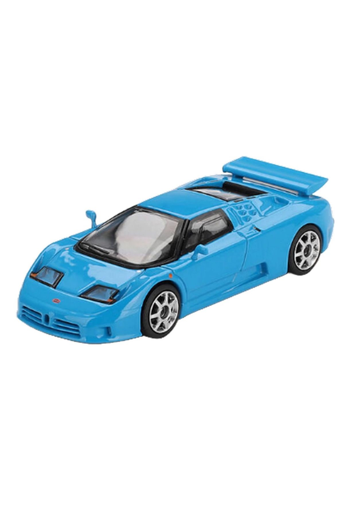 Skygo Mini GT 1/64 Bugatti EB110 Super Sport Blu Bugatti