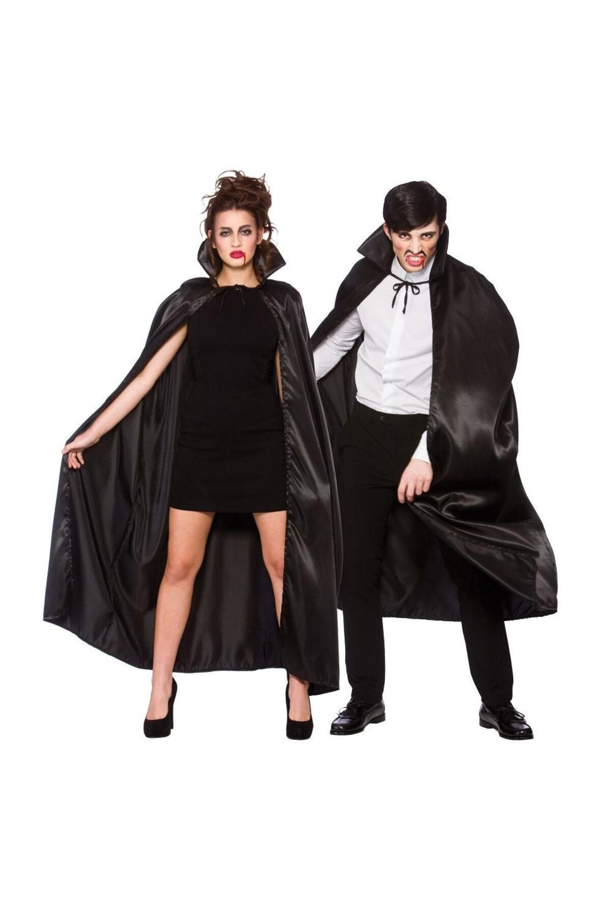 Skygo Siyah Renk Yakalı Halloween Pelerini 120 cm