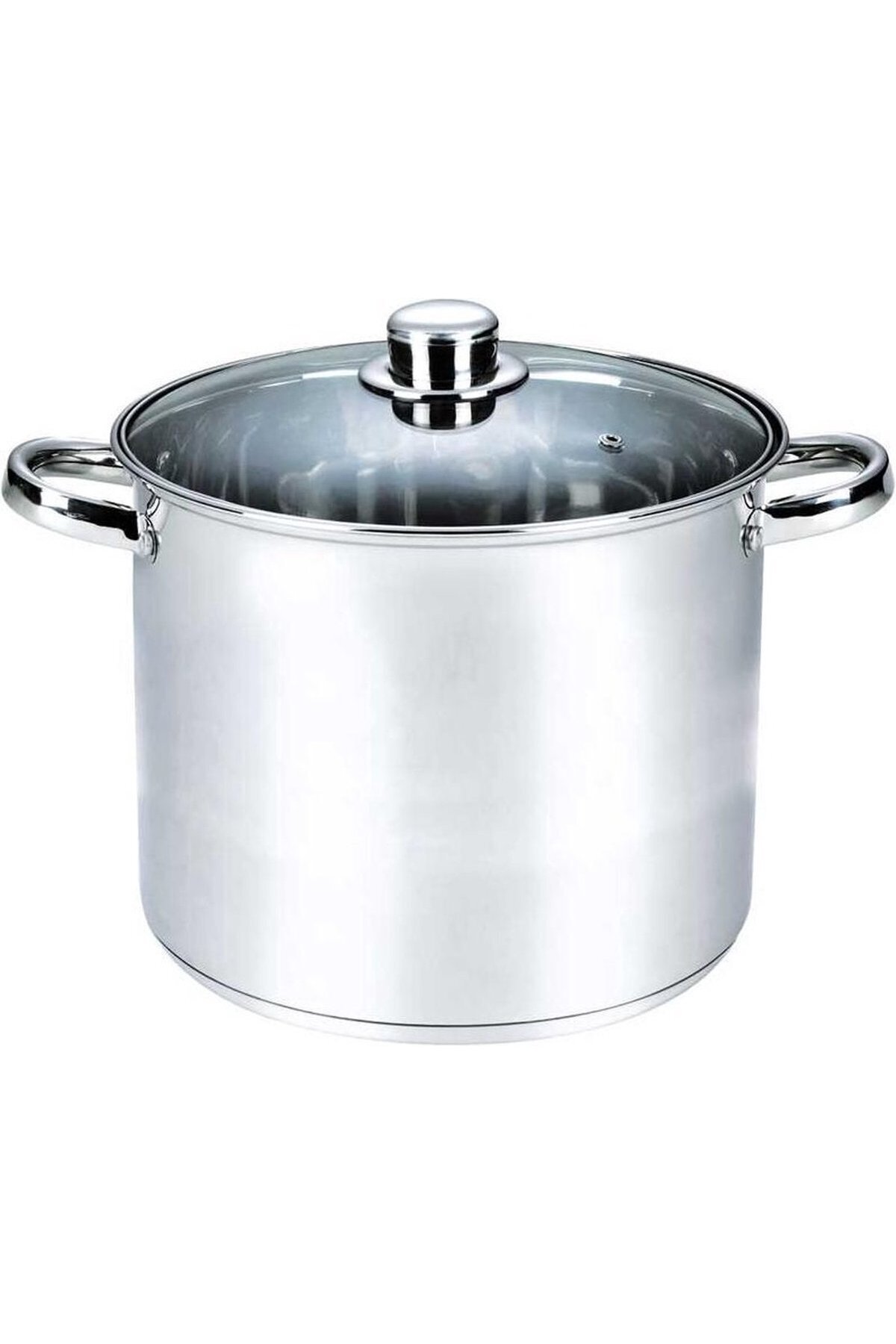 Michelino-XXL pot with lid, 17 liters, 32 cm, stainless steel, silver 1