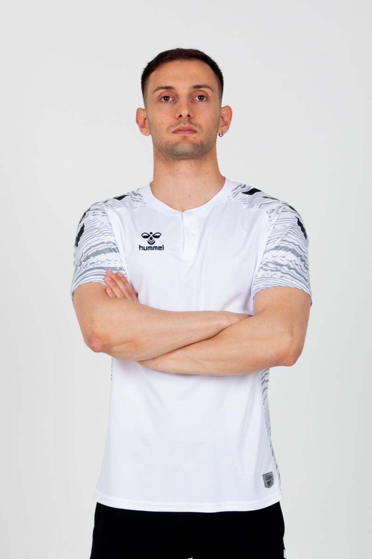 hummel Line Kamp Tişört Beyaz