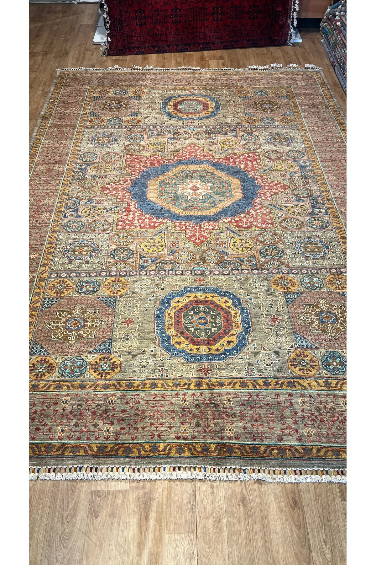 Turkmen Rug El dokuma Afgan halısı