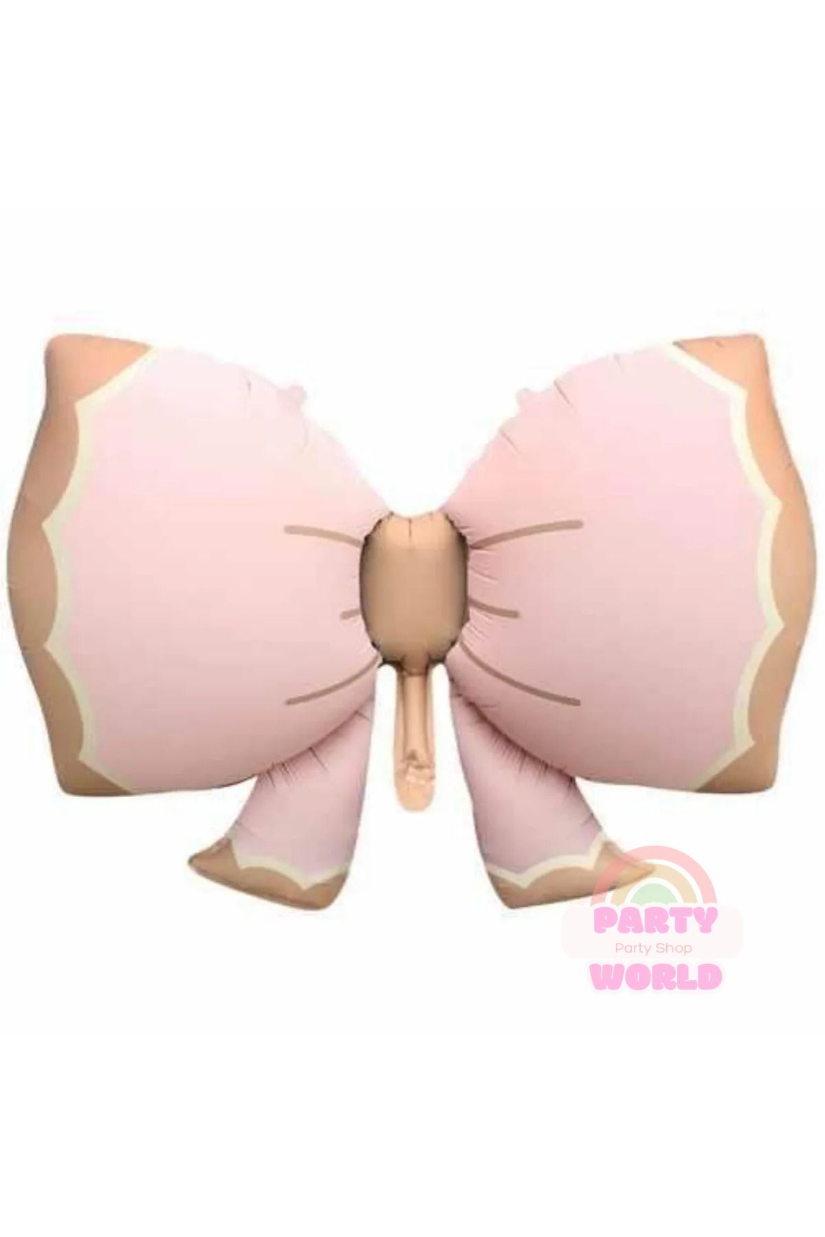 party world Fiyonk Folyo Retro Pembe Balon – 90 cm