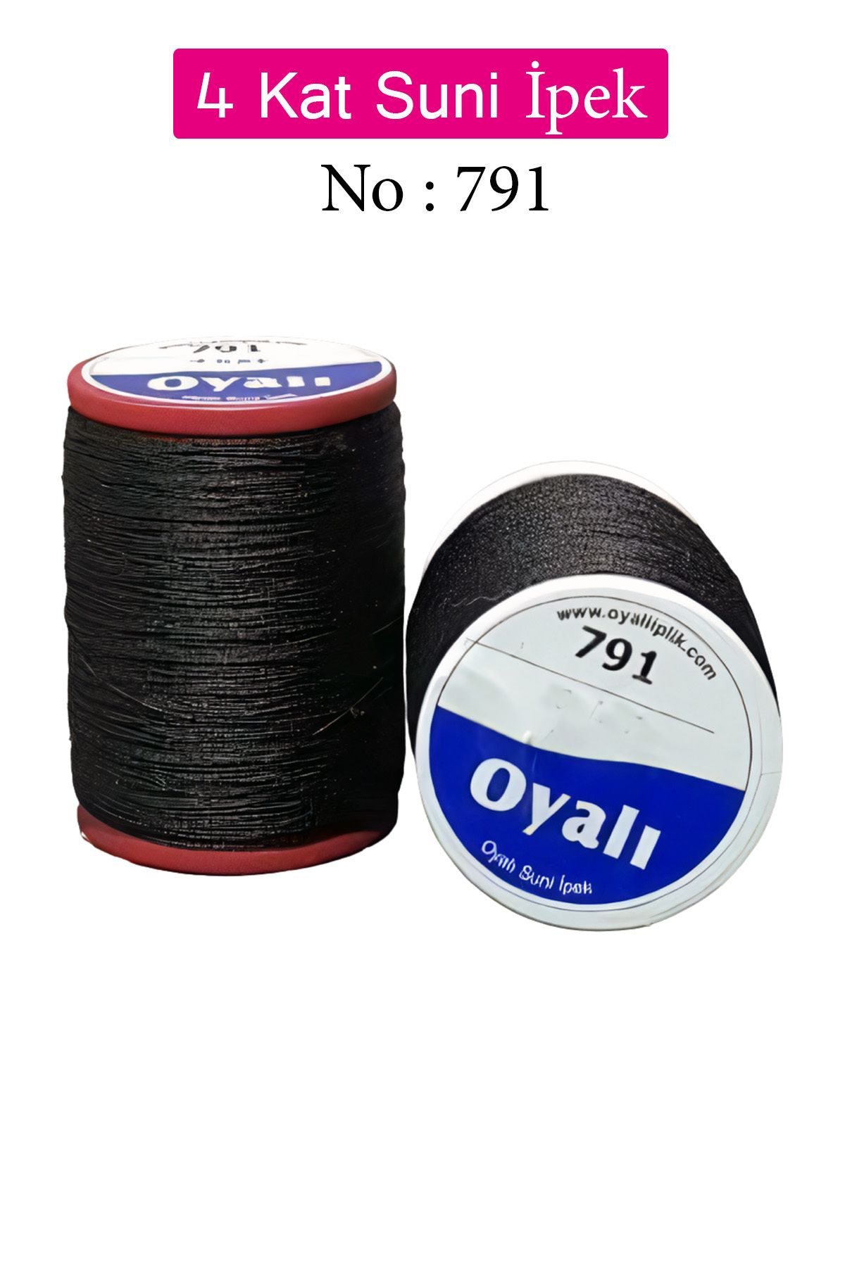 Royaleks Oyalı 4 Kat Suni İpek İplik İğne Oyası Boncuk İpi Tığ Oyası No:791