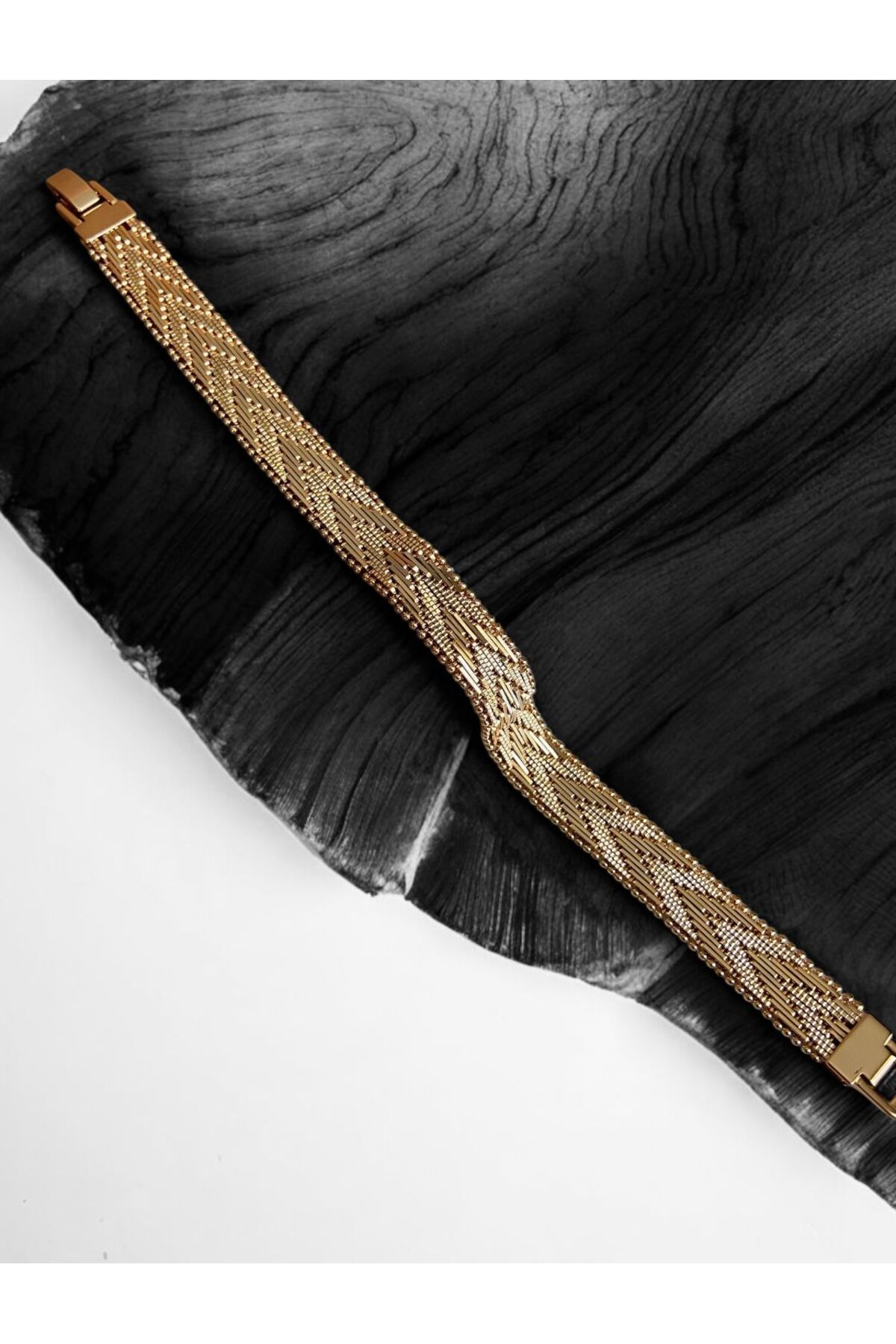 Allen Accessories ROSE RENK TAŞSIZ ÇELİK BİLEKLİK
