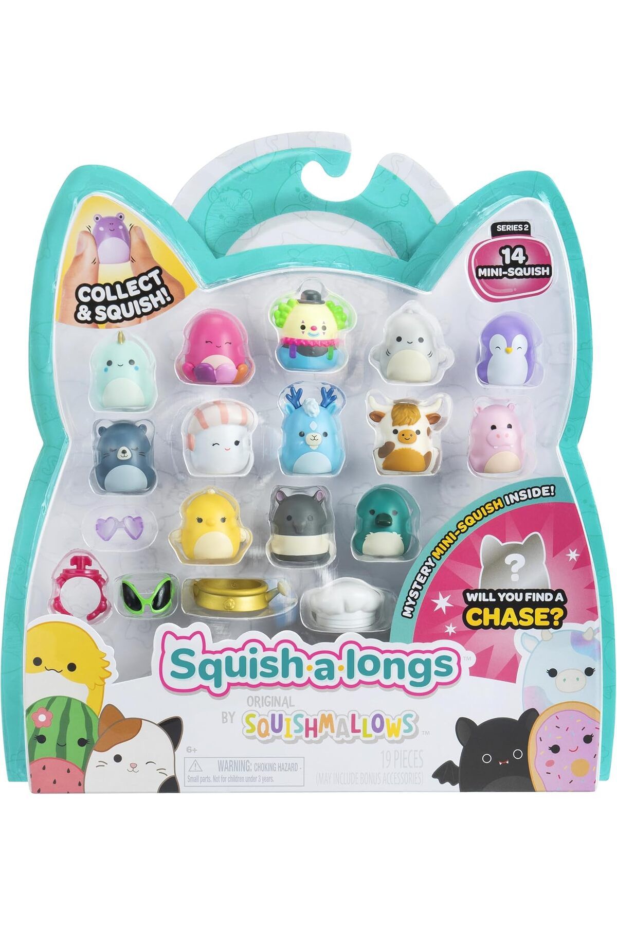 Tower Toys Squish-a-longs 14 Adet Series 1 Mini-Squish With