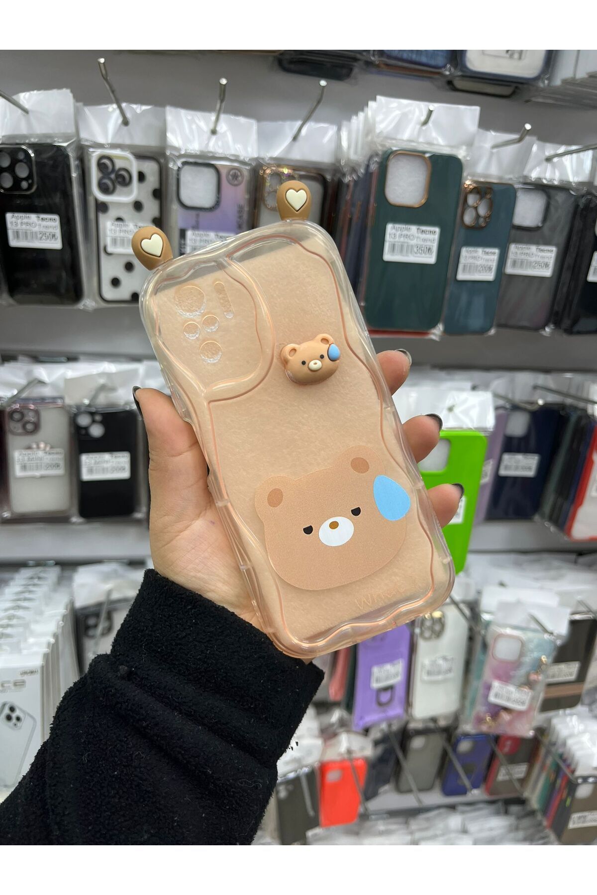 TECNOTREND Xiaomi Redmi note 10/10s Uyumu 3D Desenli Kromi Silikon Kılıf