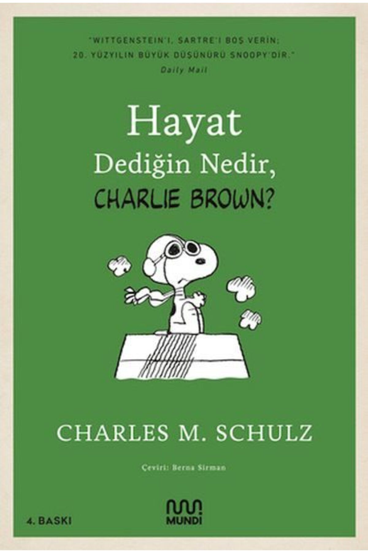 Destek Yayınları Hayat Dediğin Nedir Charlie Brown
