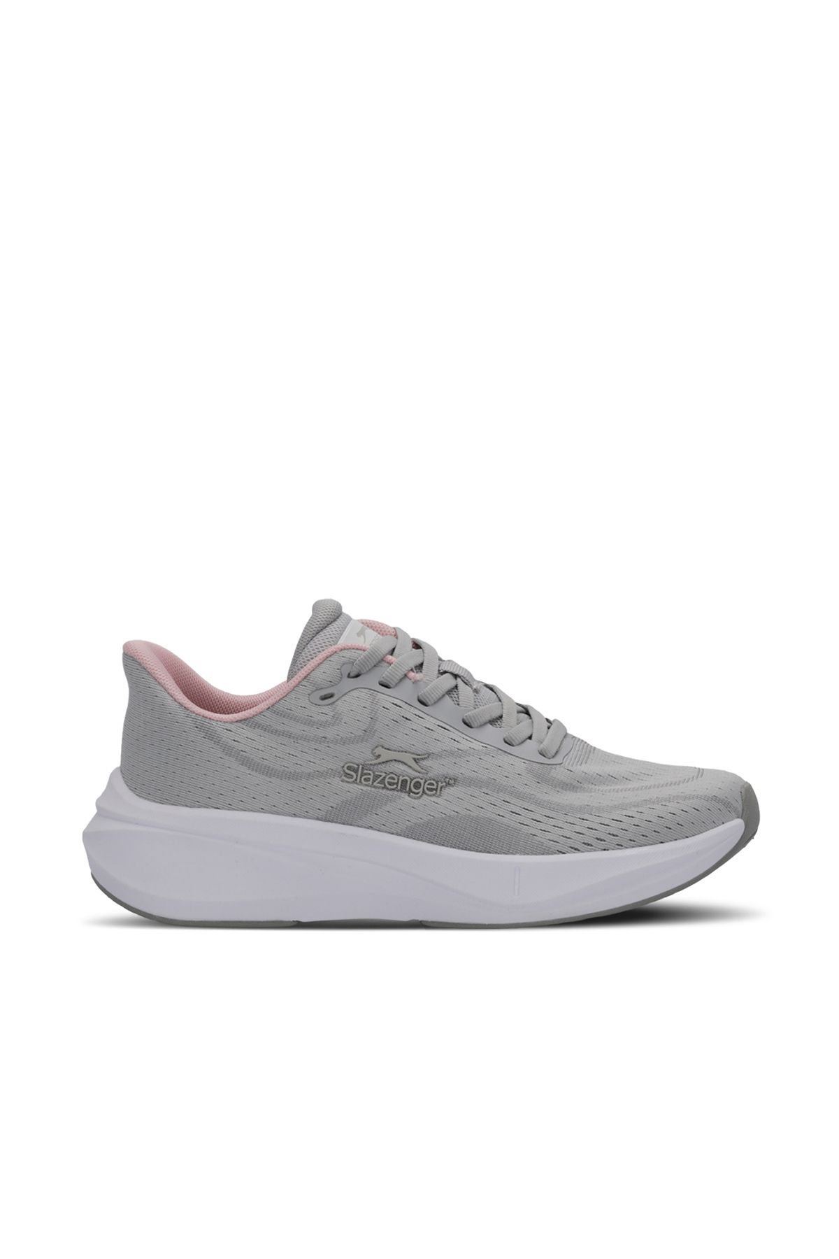 Slazenger WISE Kadın Sneaker Ayakkabı Gri / Pembe