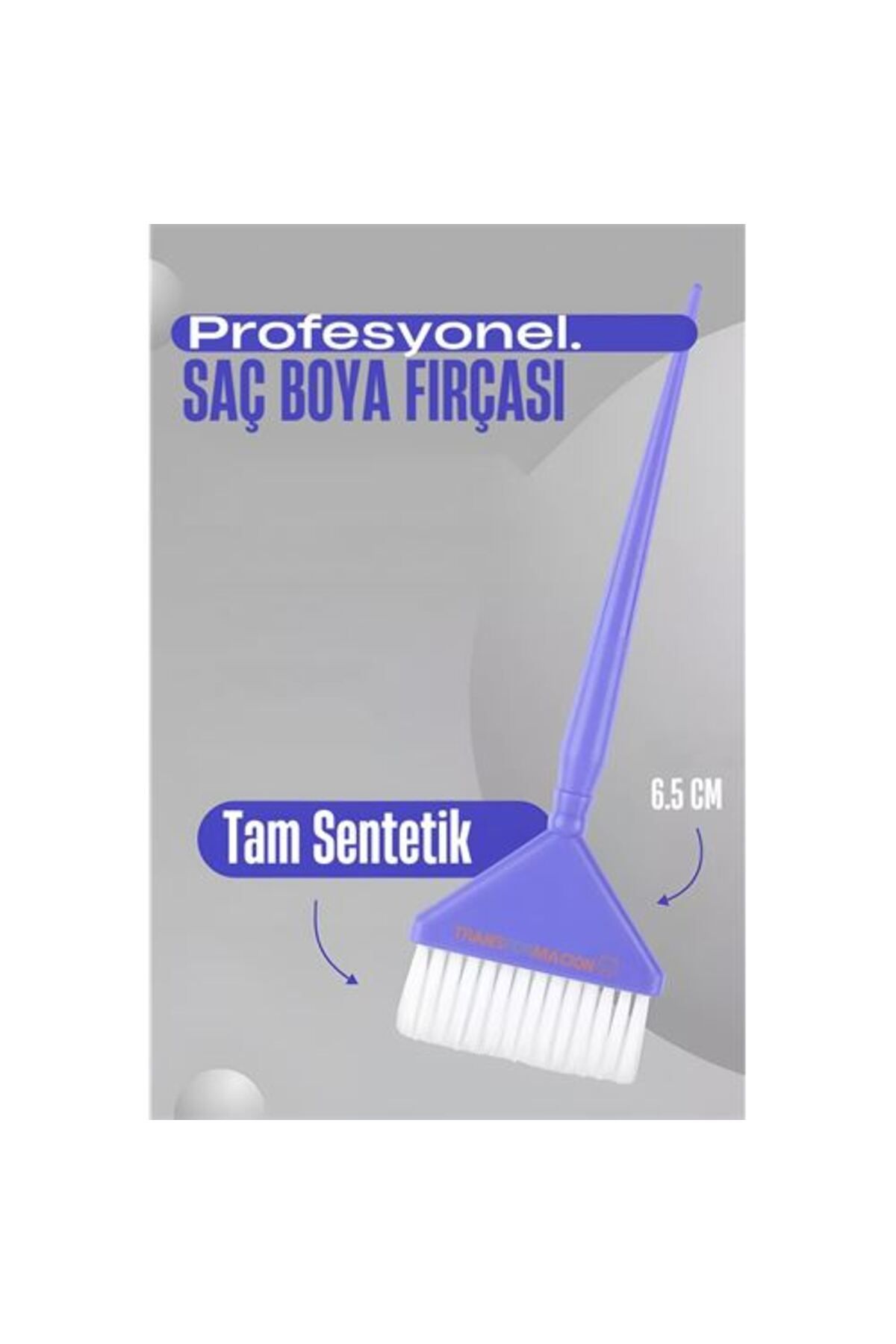Skygo Geniş Uçlu Saç Boya Fırçası Balyaj Fırçası Professional