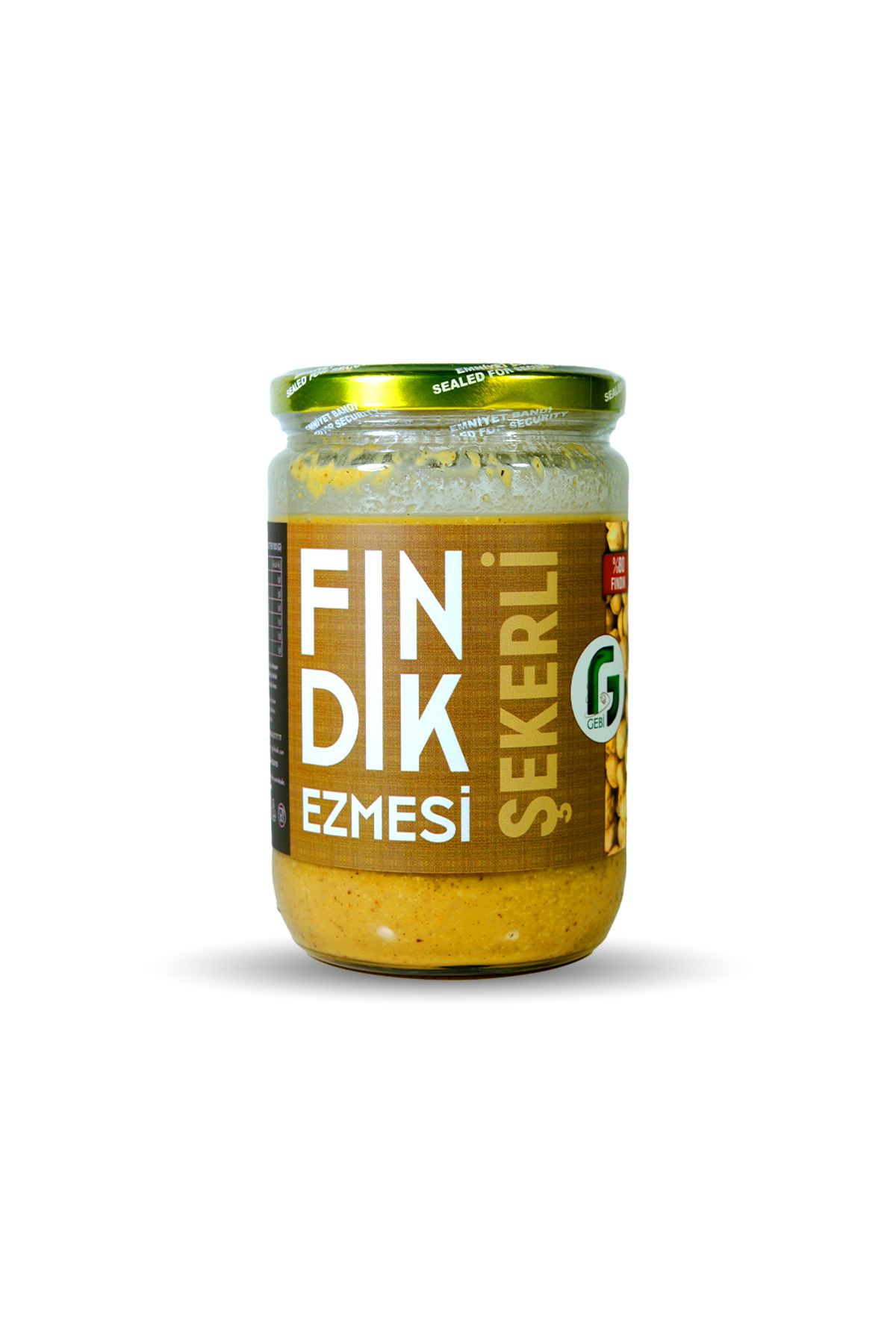 Gebi Şekerli Fındık Ezmesi - 550 Gr