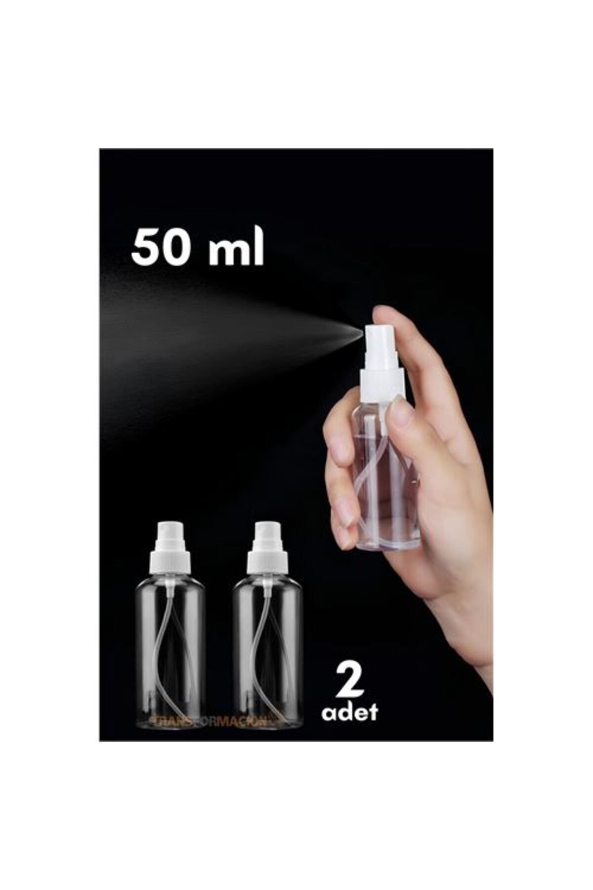 Skygo Püskürtücü Boş Sprey Şişe 50 Ml 2 ADET