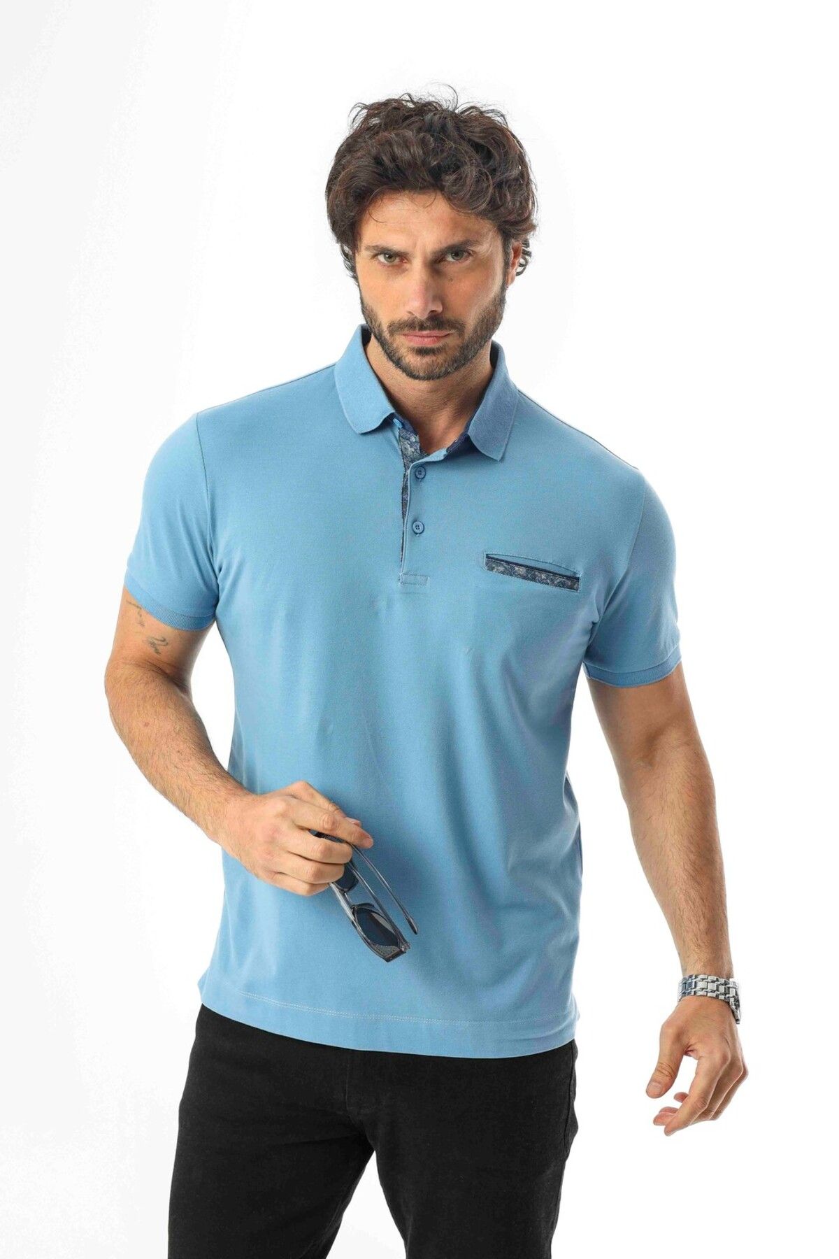 Tony Montana Regular Fit Cepli Polo Yaka T-Shirt-PL-3616