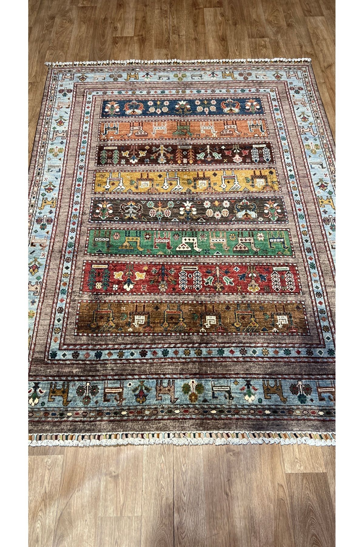 Turkmen Rug El dokuma Afgan halısı