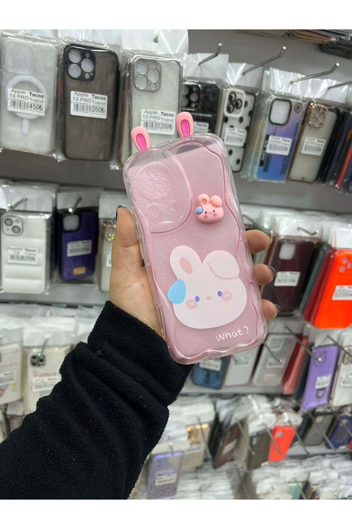 TECNOTREND Xiaomi Mİ 13 Lite 3D Desenli Kromi Silikon Kılıf
