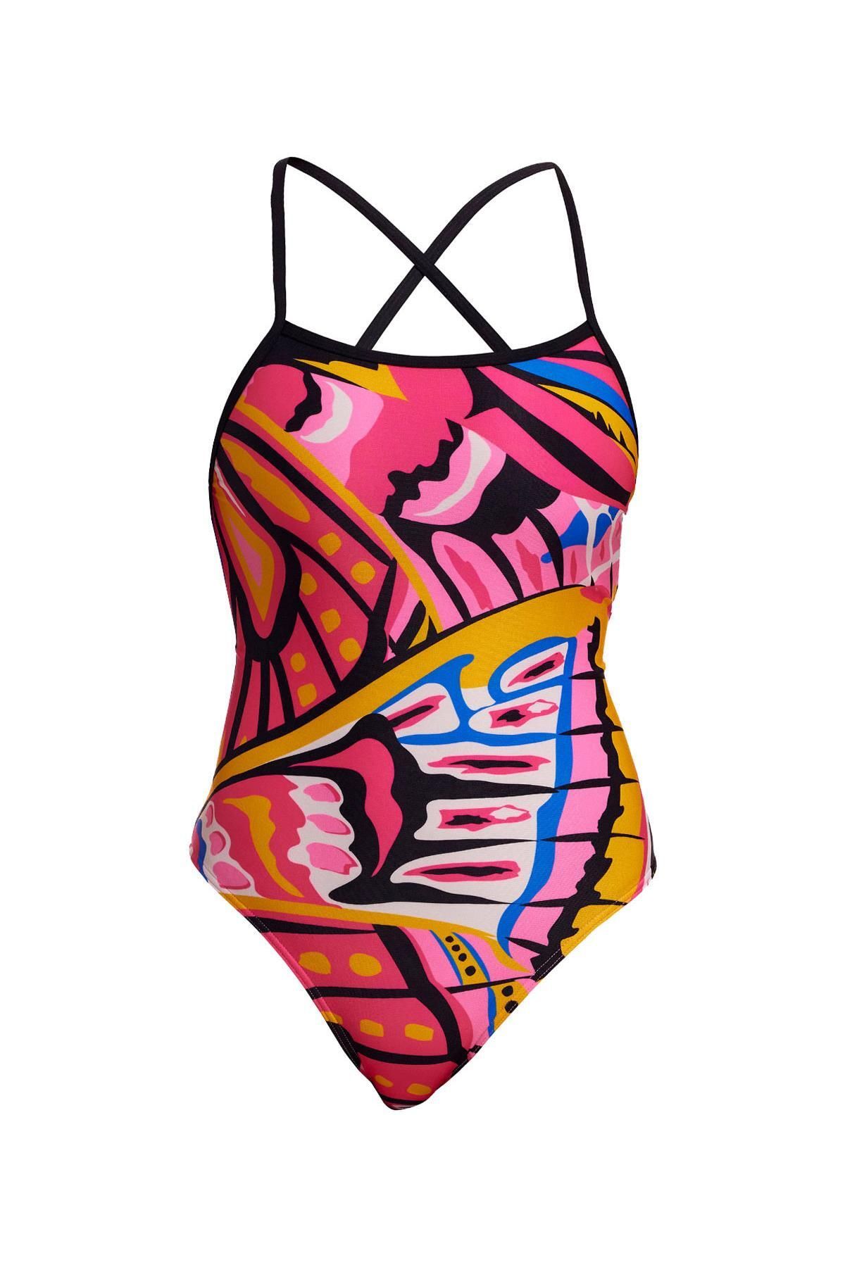 FUNKİTA Funkita STP Lover Flies Kadın Çapraz Askılı Yüzücü Mayosu