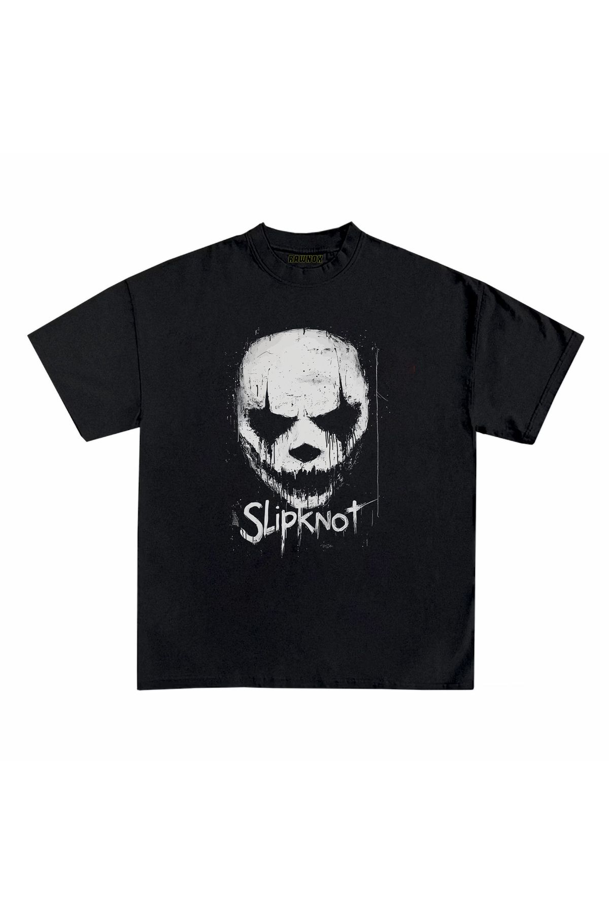 RawNox Unisex Bol Kalıp RawNox Özel Koleksiyon Slipknot V3 Tshirt