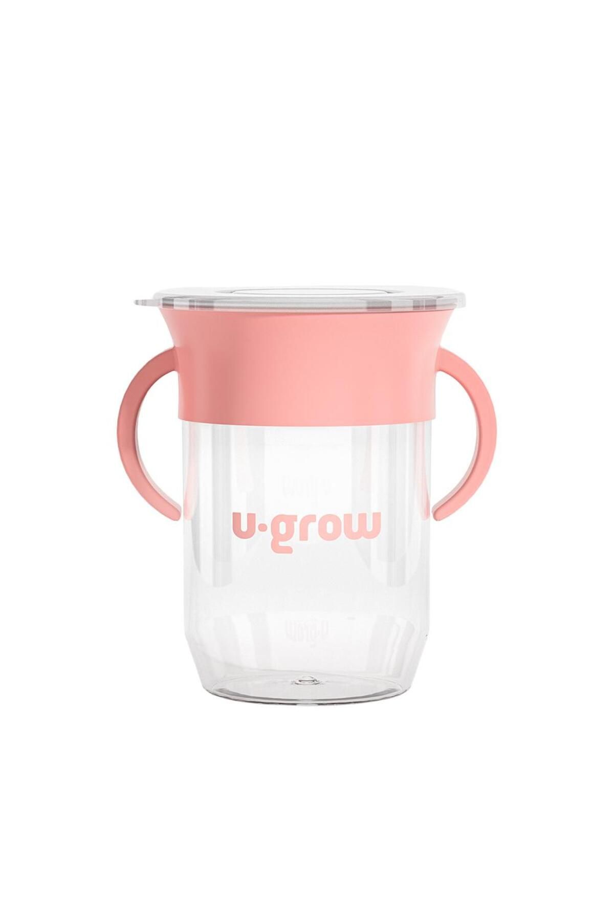 U-Grow Cană 360 De Grade Cu Mânere, Roz, - One Size