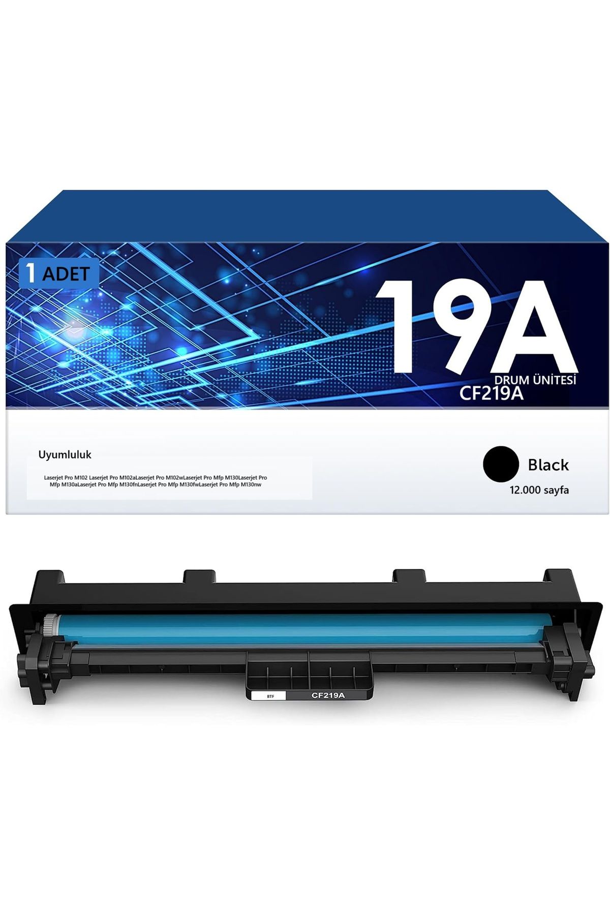 HP LaserJet Pro Mfp M130fn,M130a,M102w Yazıcı Uyumlu Drum Muadil Ünitesi 12000 Sayfalık