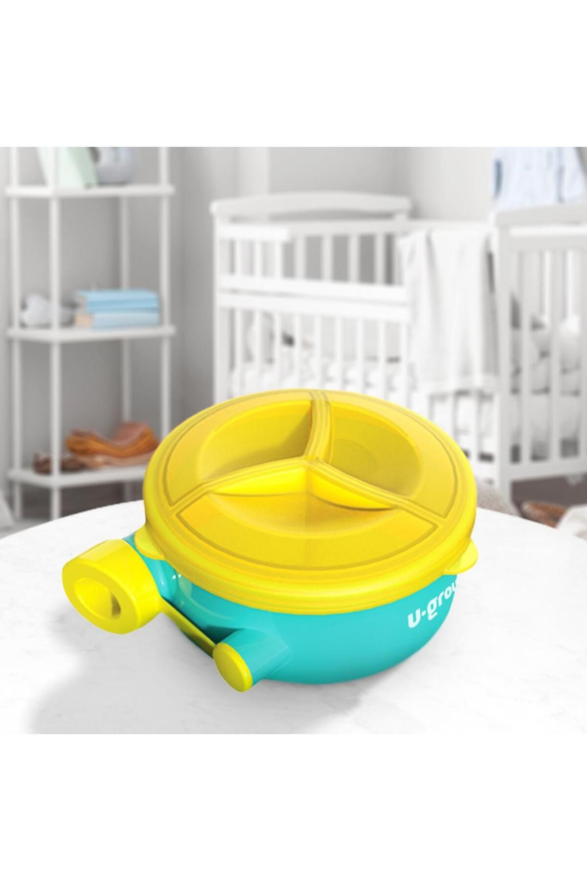 U-Grow-Recipient pentru lapte praf cu 3 compartimente 1