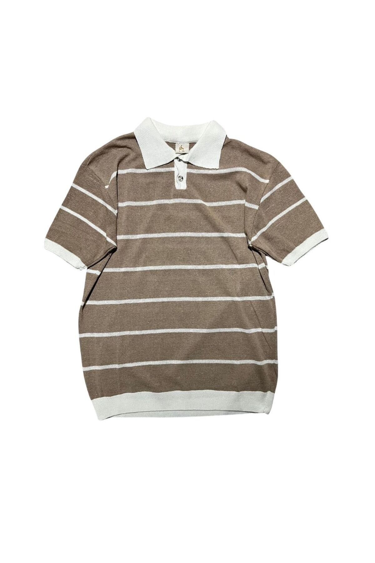 WEAR Polo Yaka Çizgili Tişört