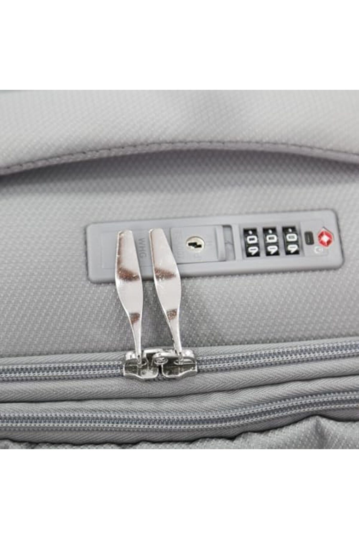 VERAGE-Double Spinner Luggage with Number Lock for All Tastes (3 Pieces Set, Light Charcoal) 6