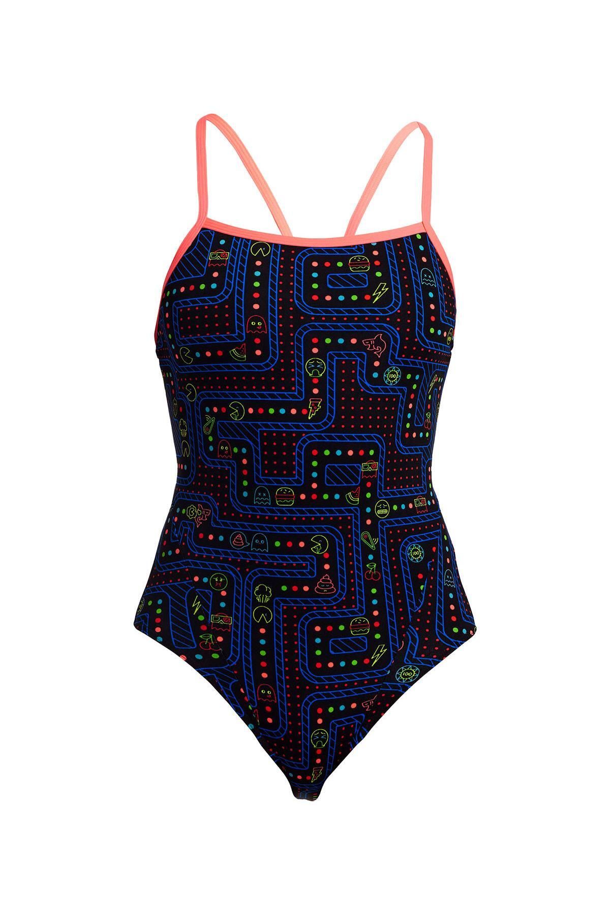FUNKİTA Funkita SS Chomp Chomp Kadın Tek Askılı Yüzücü Mayosu