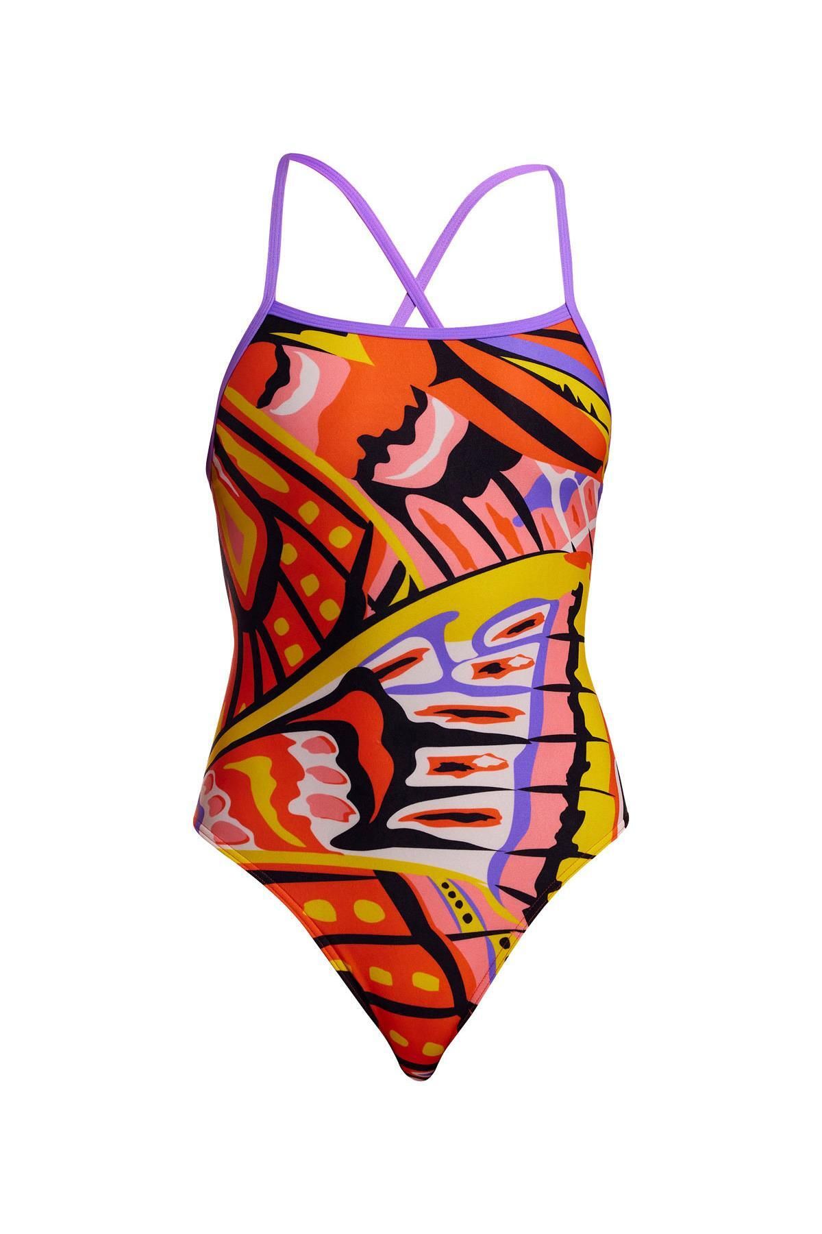FUNKİTA Funkita TMT Gold Tips Bağlamalı Yüzücü Mayosu – Ayarlanabilir Askılı