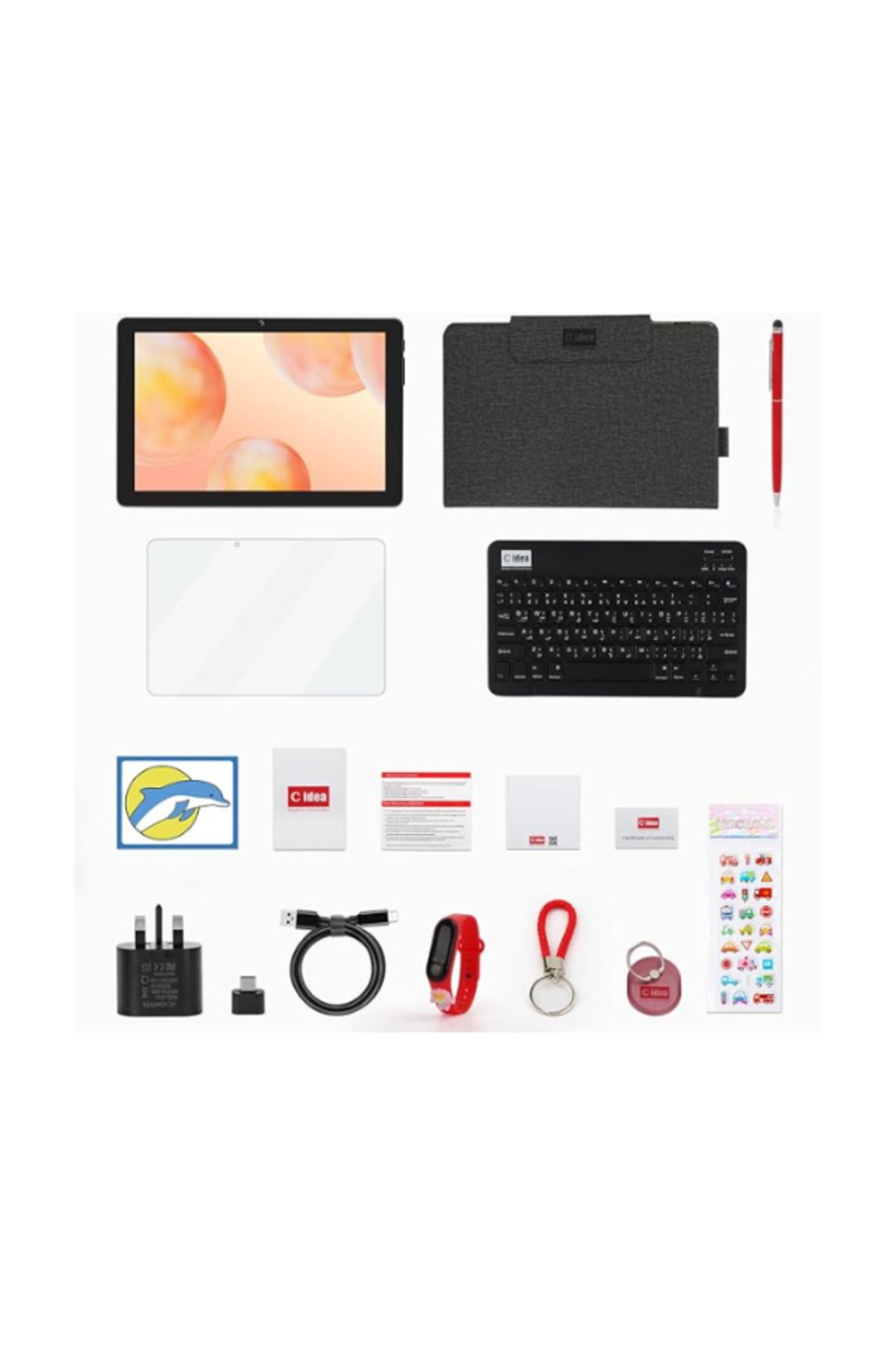 CIDEA-C Idea CM7000 Plus 10'' 5G Android Tablet – Dual SIM, Face Unlock, Keyboard & Case Included 3