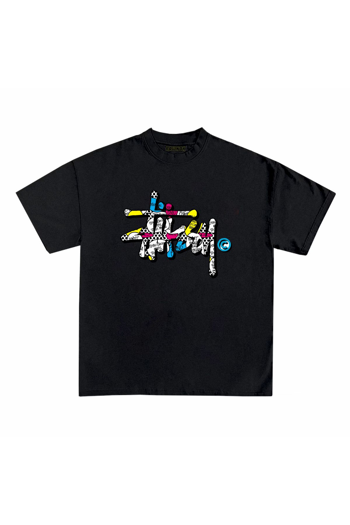 RawNox Unisex Bol Kalıp RawNox Özel Koleksiyon Stsy V3 Tshirt