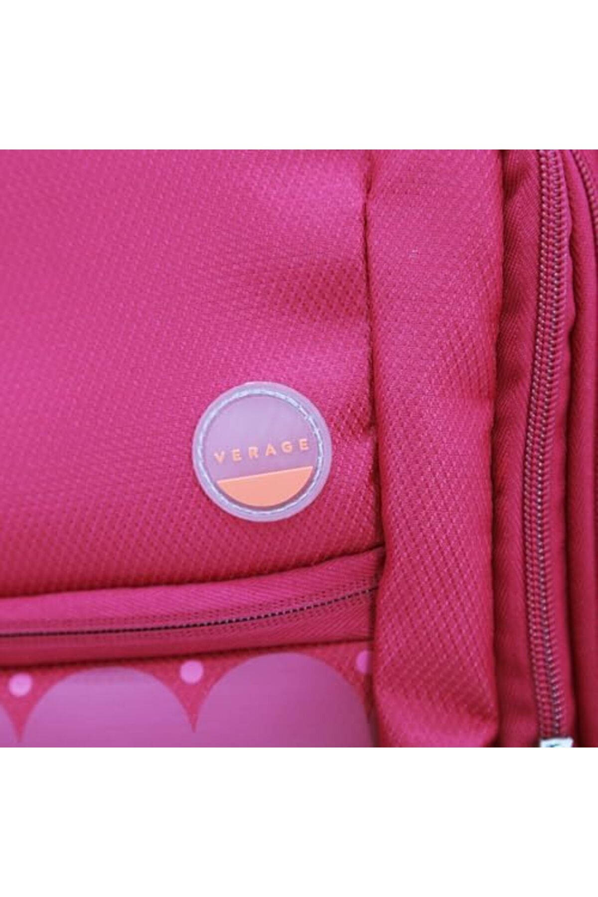 VERAGE-Double Spinner Luggage with Number Lock for All Tastes (3 Pieces, Red) 4