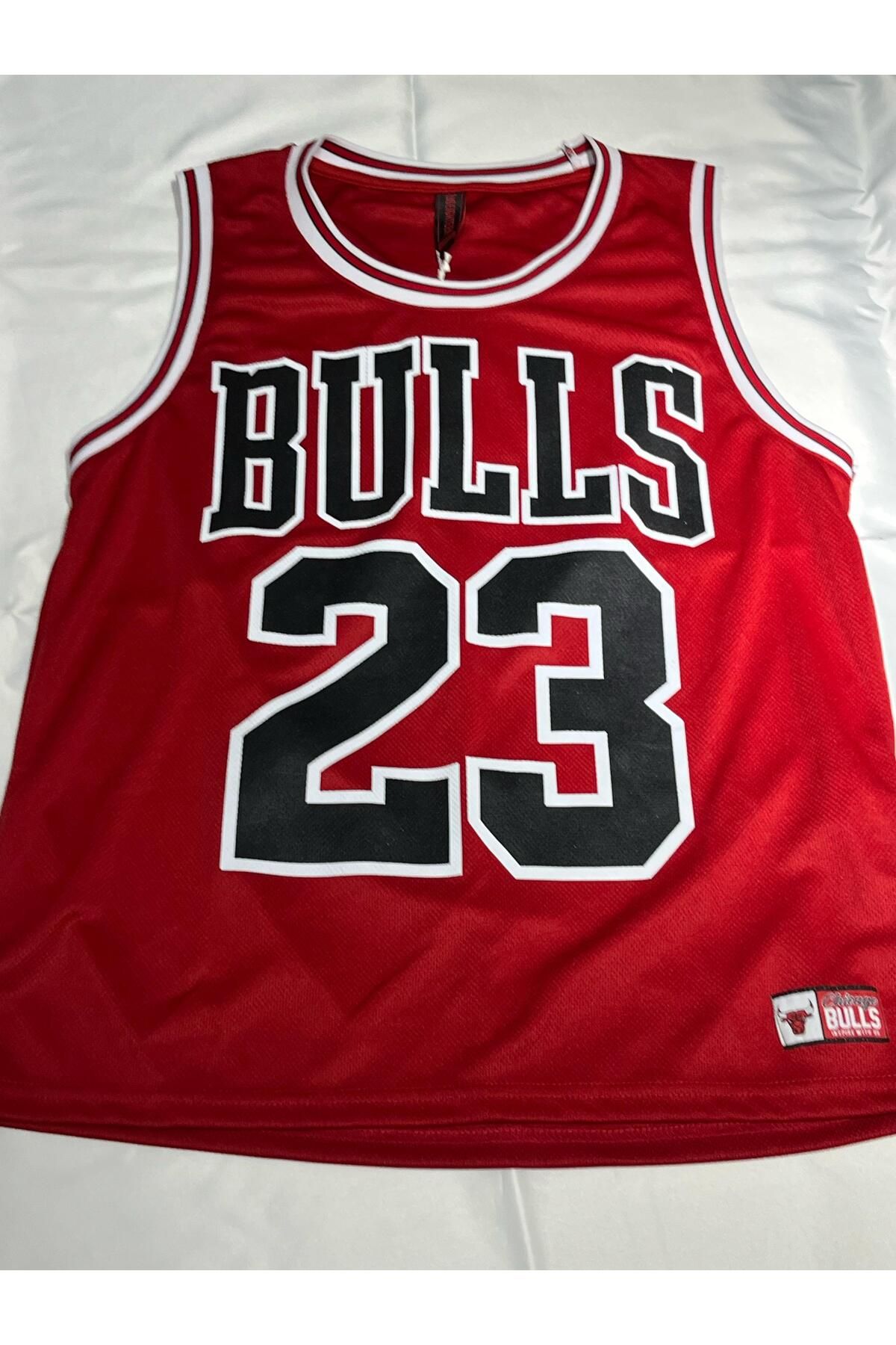 Plus Eighteen BASKET FORMA KIRMIZI CHICAGO BULLS 23