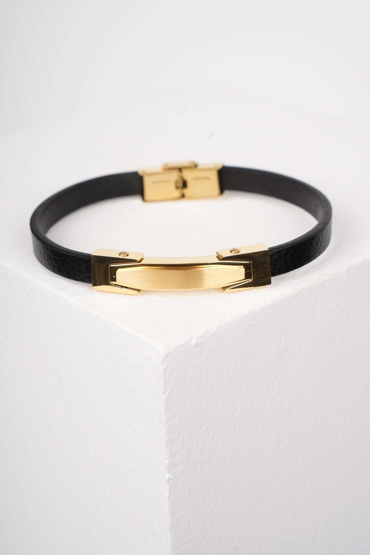 WATCHOFROYAL ARTEMIO GOLD DERİ BİLEKLİK