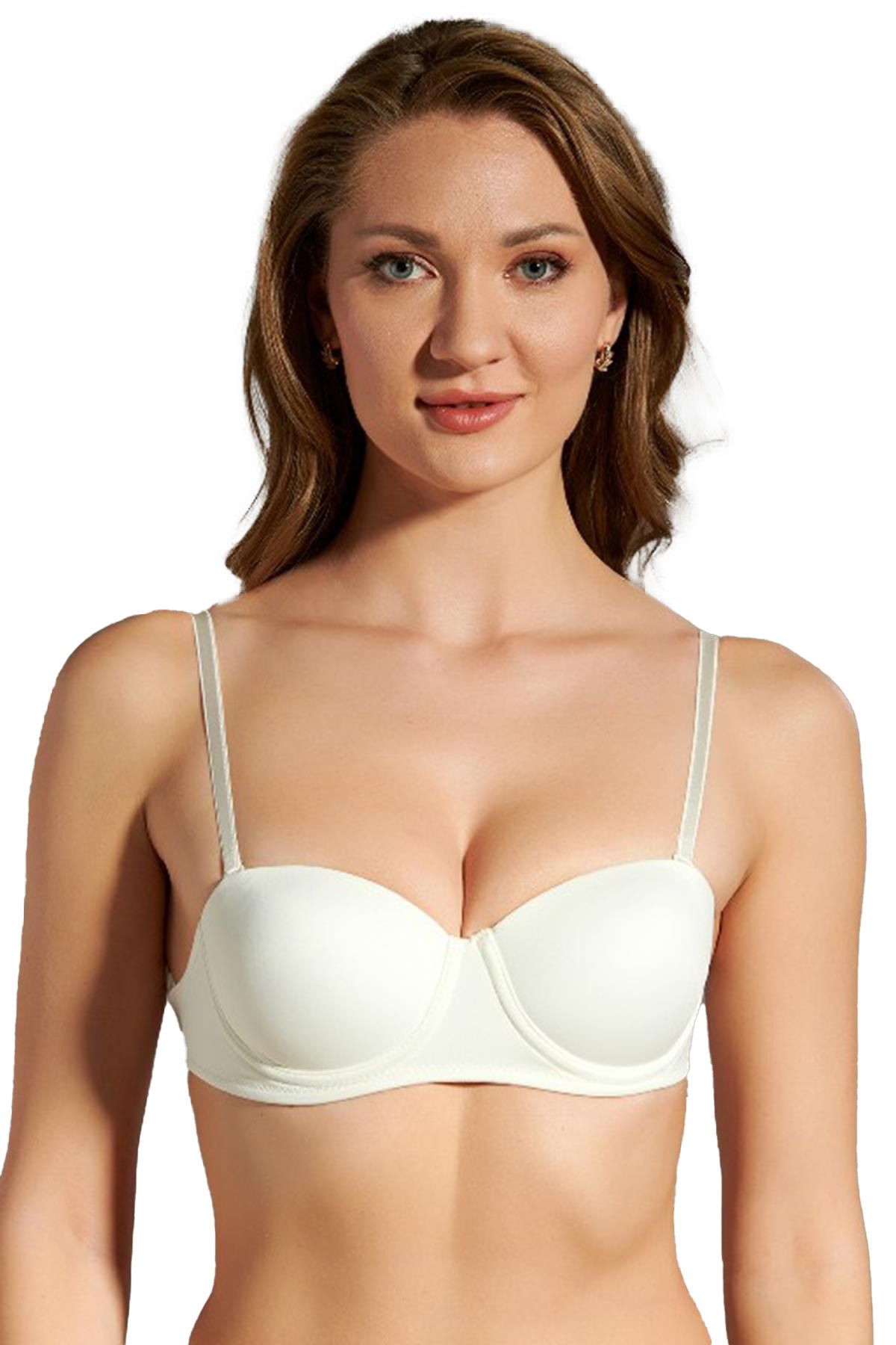 NEWBRA LINGERIE Kadın Desteksiz B Cup Sütyen , 338310