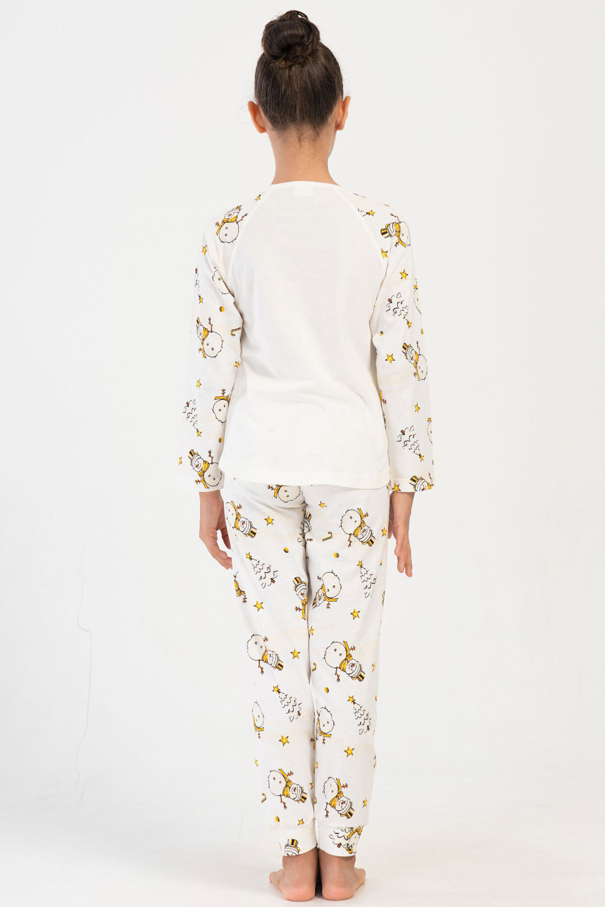 VİENETTA-Cotton Girl's Long Sleeve Pajama Set(3-4/7-8), 405338 4