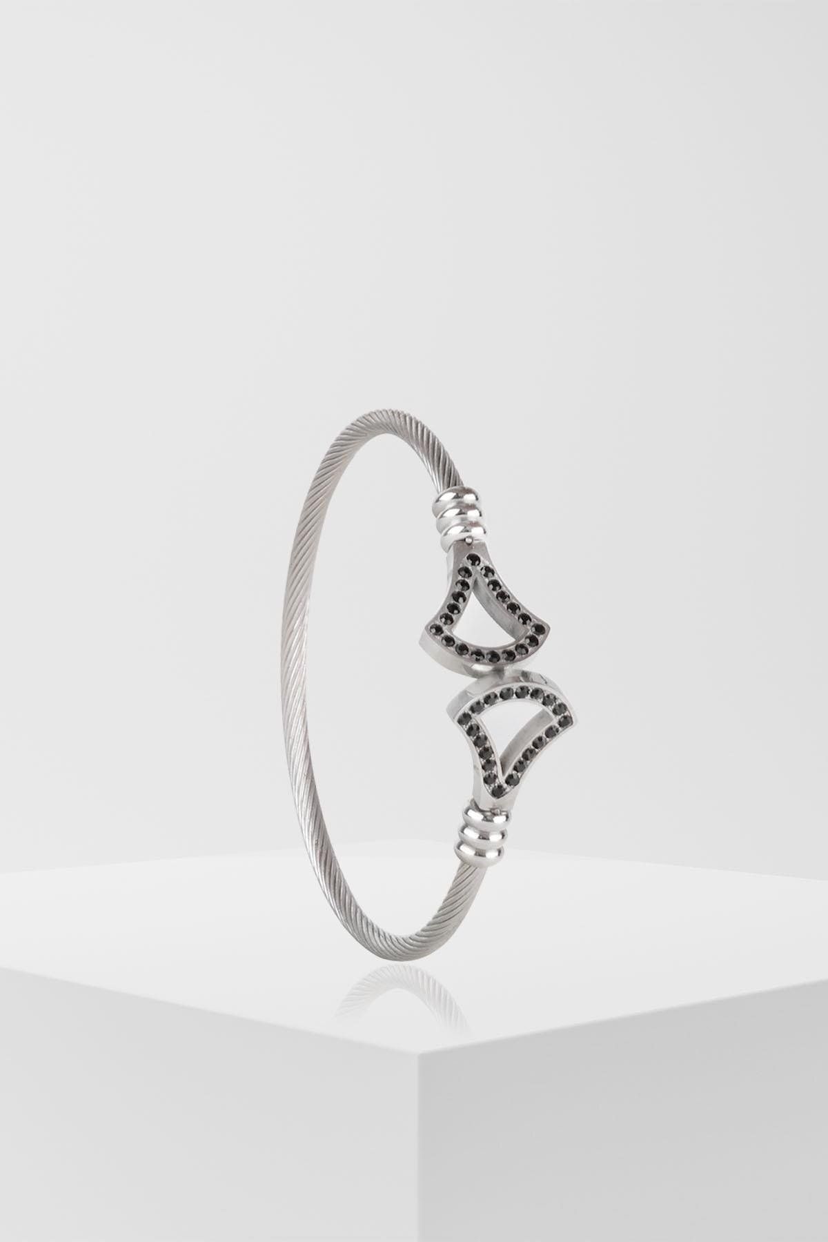 WATCHOFROYAL HERENA SILVER ÇELİK BİLEKLİK