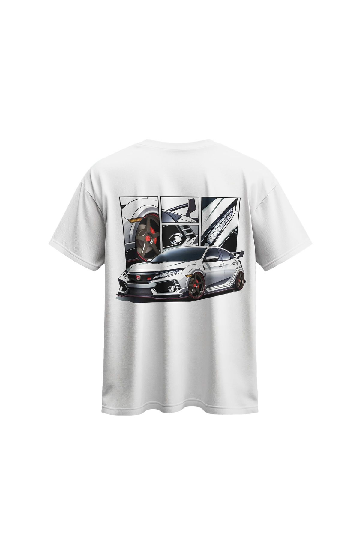 kidzzy Honda Type R Baskılı Penye T-Shirt