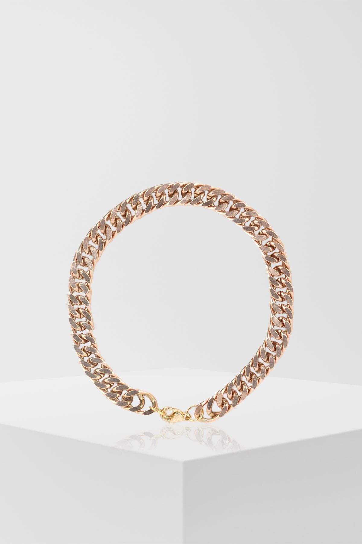 WATCHOFROYAL ALEON ROSE GOLD ÇELİK BİLEKLİK