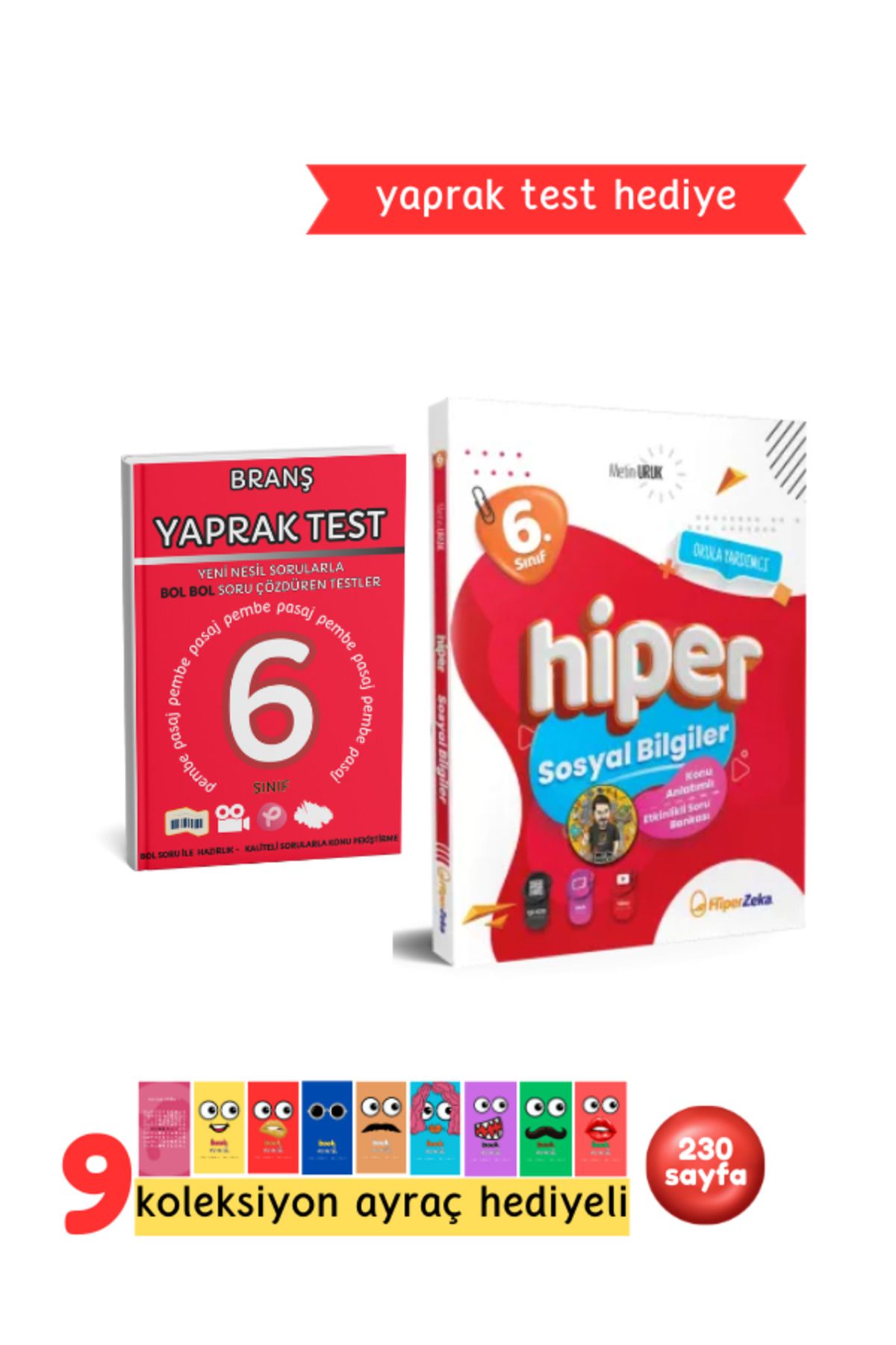 Pembe Yayınevi Hiper Zeka Yayınları 6. Sınıf Hiper Sosyal Bilgiler Konu Anlatımlı - Etkinlikli Soru Bankası