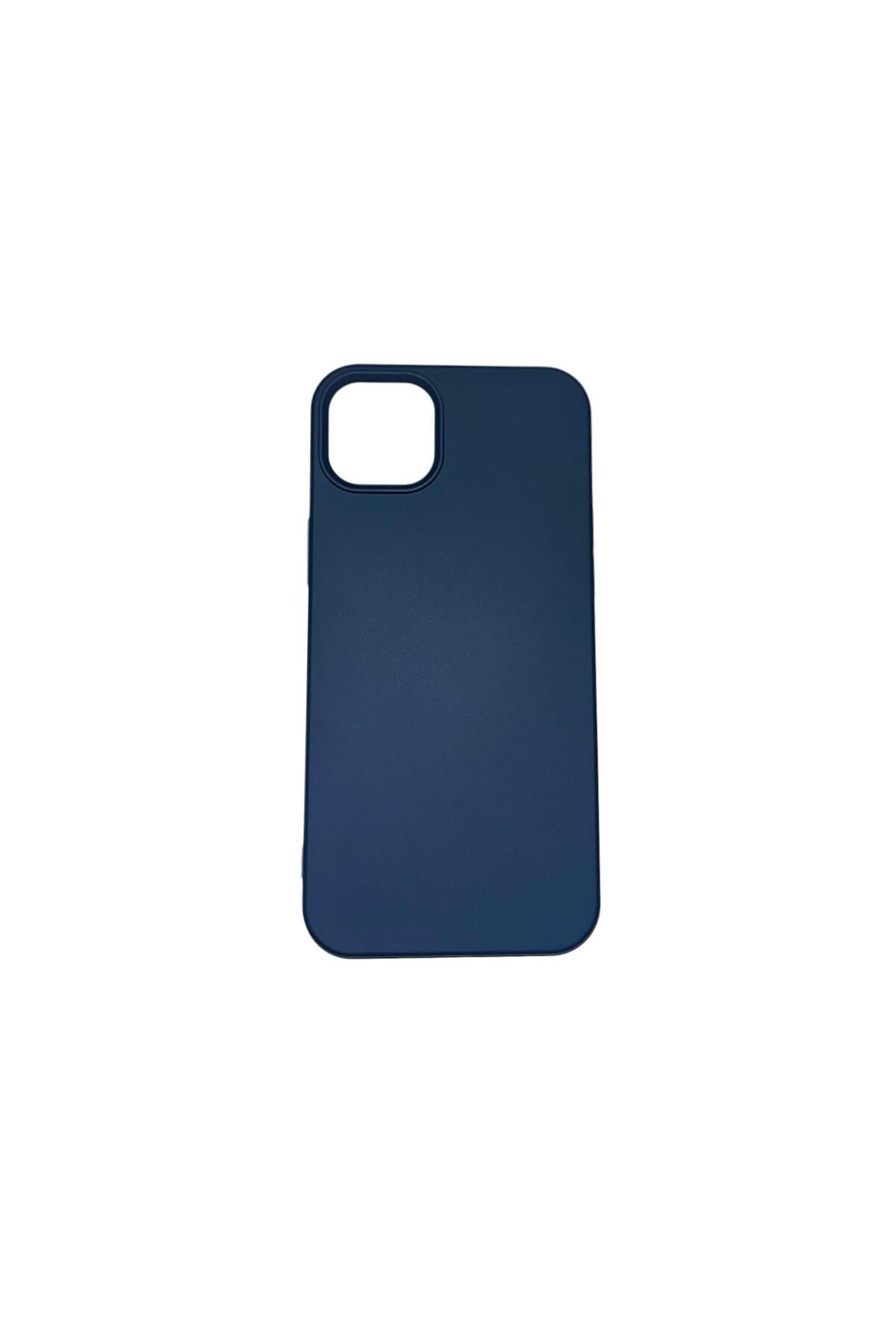 OCTBJX Lacivert Iphone 15 Plus Uyumlu Lansman Kılıf