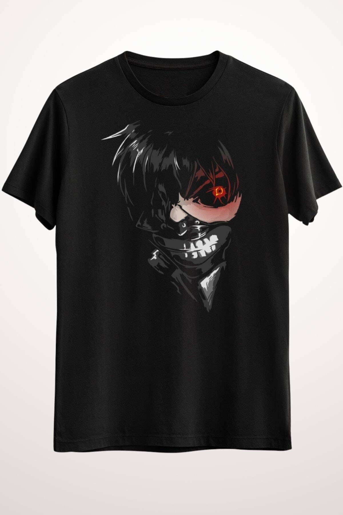 Pisa Art Unisex Siyah Tişört One Eye Monster