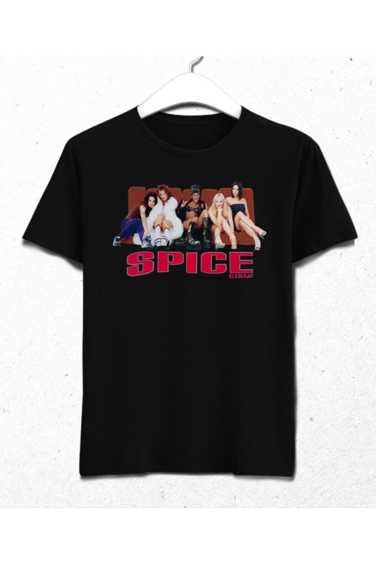 Pisa Art Spice Erkek Siyah Tişört