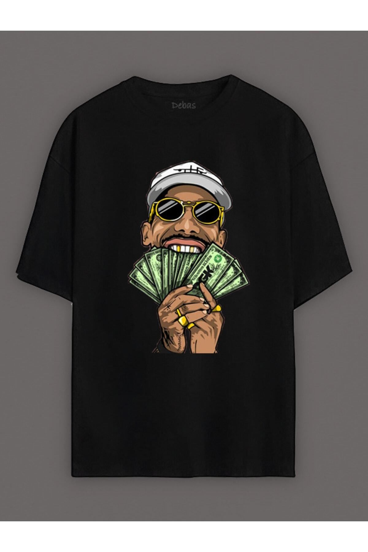 Pisa Art Unısex Trend Baskılı Oversize T Shirt