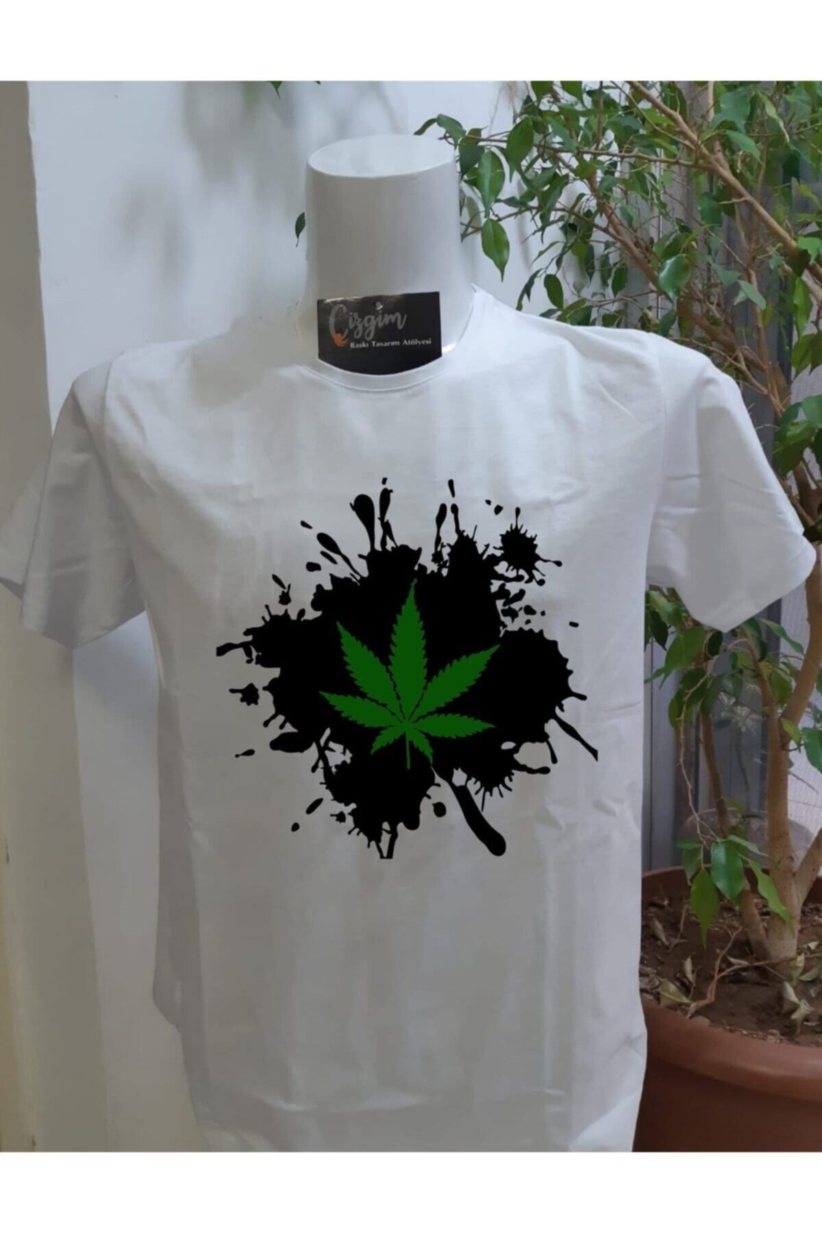 Pisa Art Unisex Mari. Baskılı Beyaz Tişört
