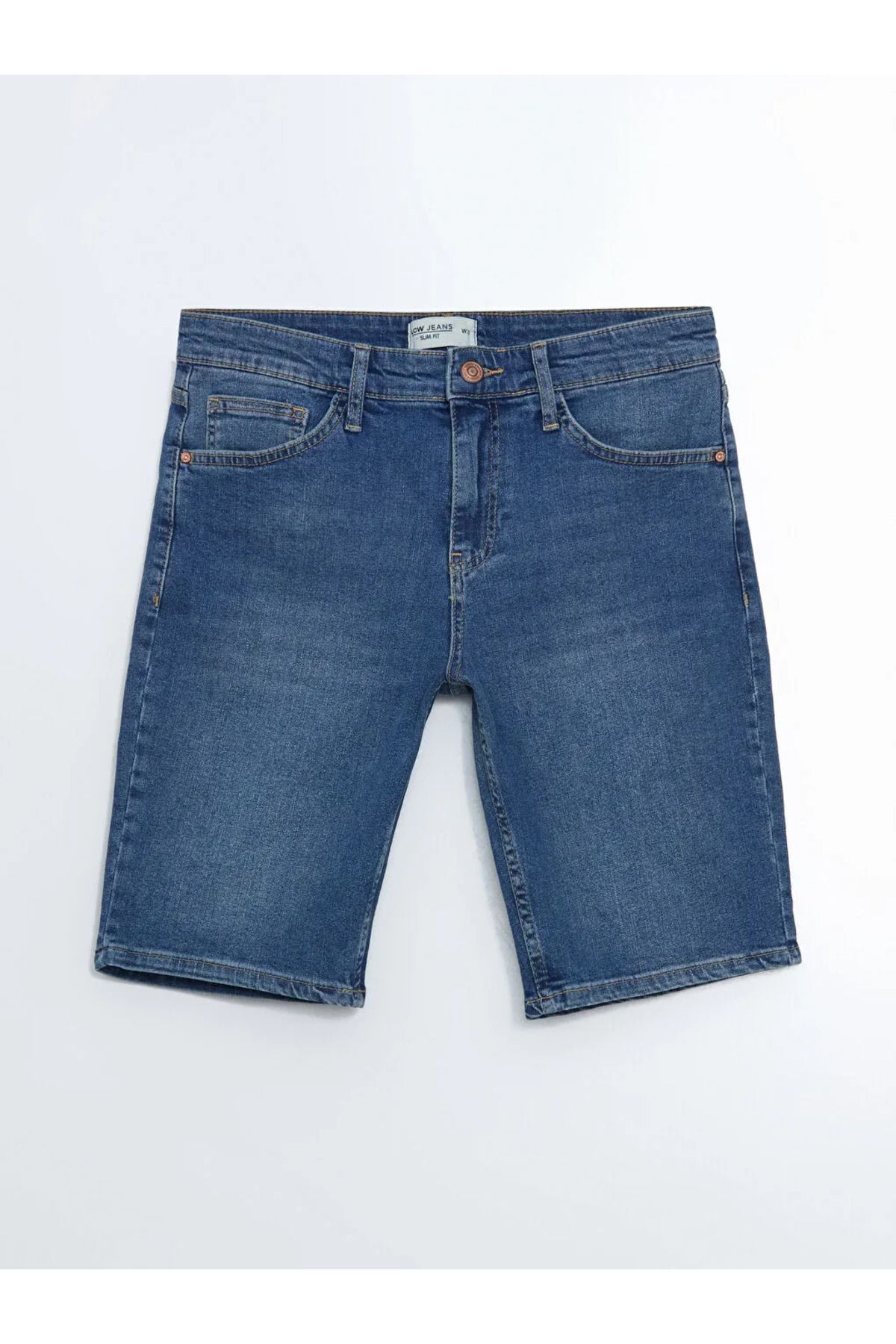 LC Waikiki LCW Jeans Indigo Slim Fit Erkek Jean Şort