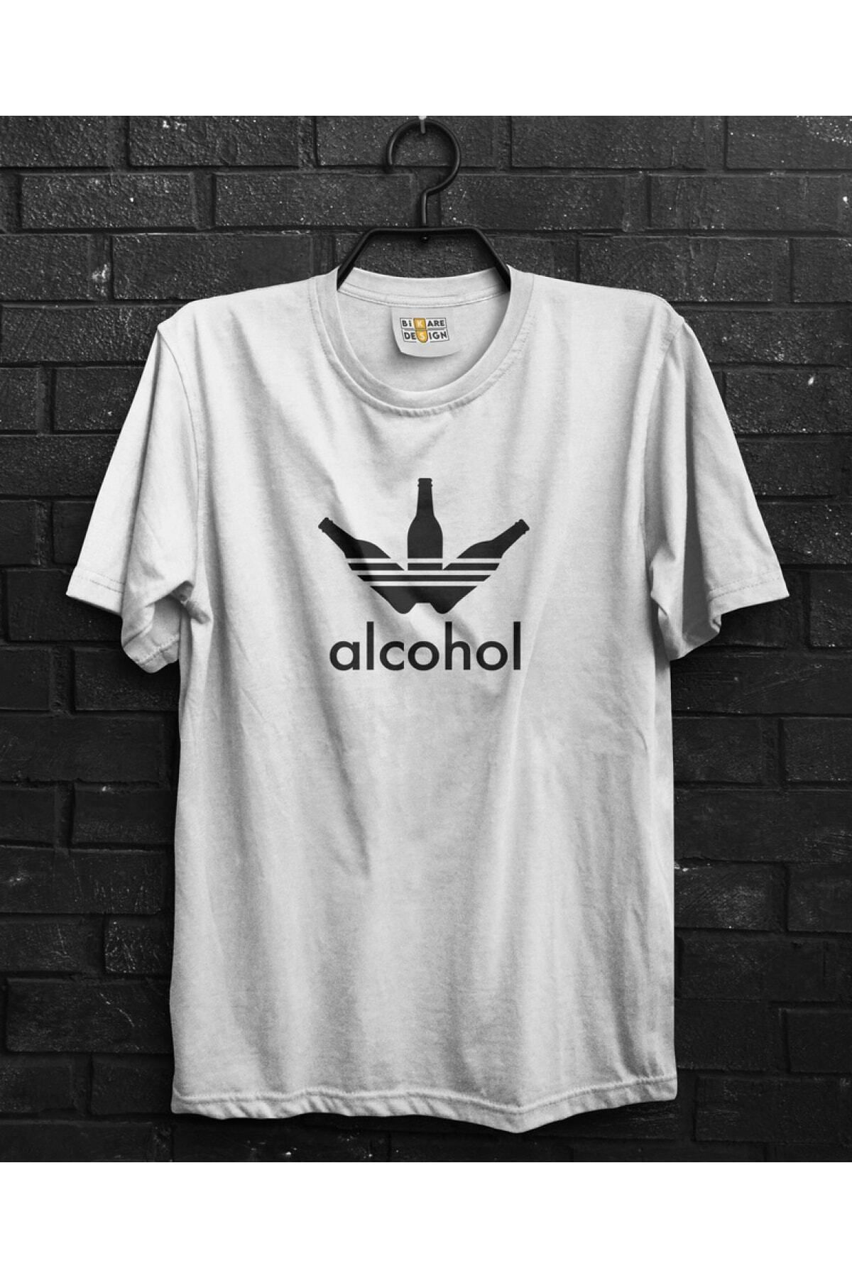 Pisa Art Alcohol Tasarımlı 20/1 Compact Baskılı T-shirt