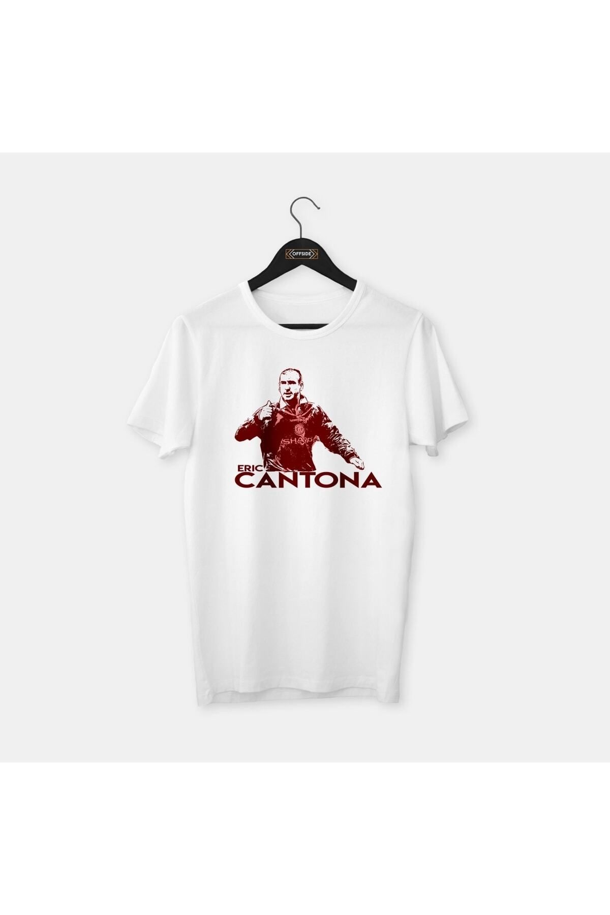 Pisa Art Eric Cantona - Özel Çizim Tasarım Legends Serisi, Penye Tişört