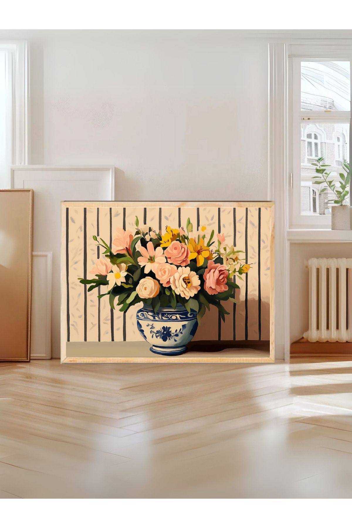 woodhomeworks tek parça salon ofis dekor tablo