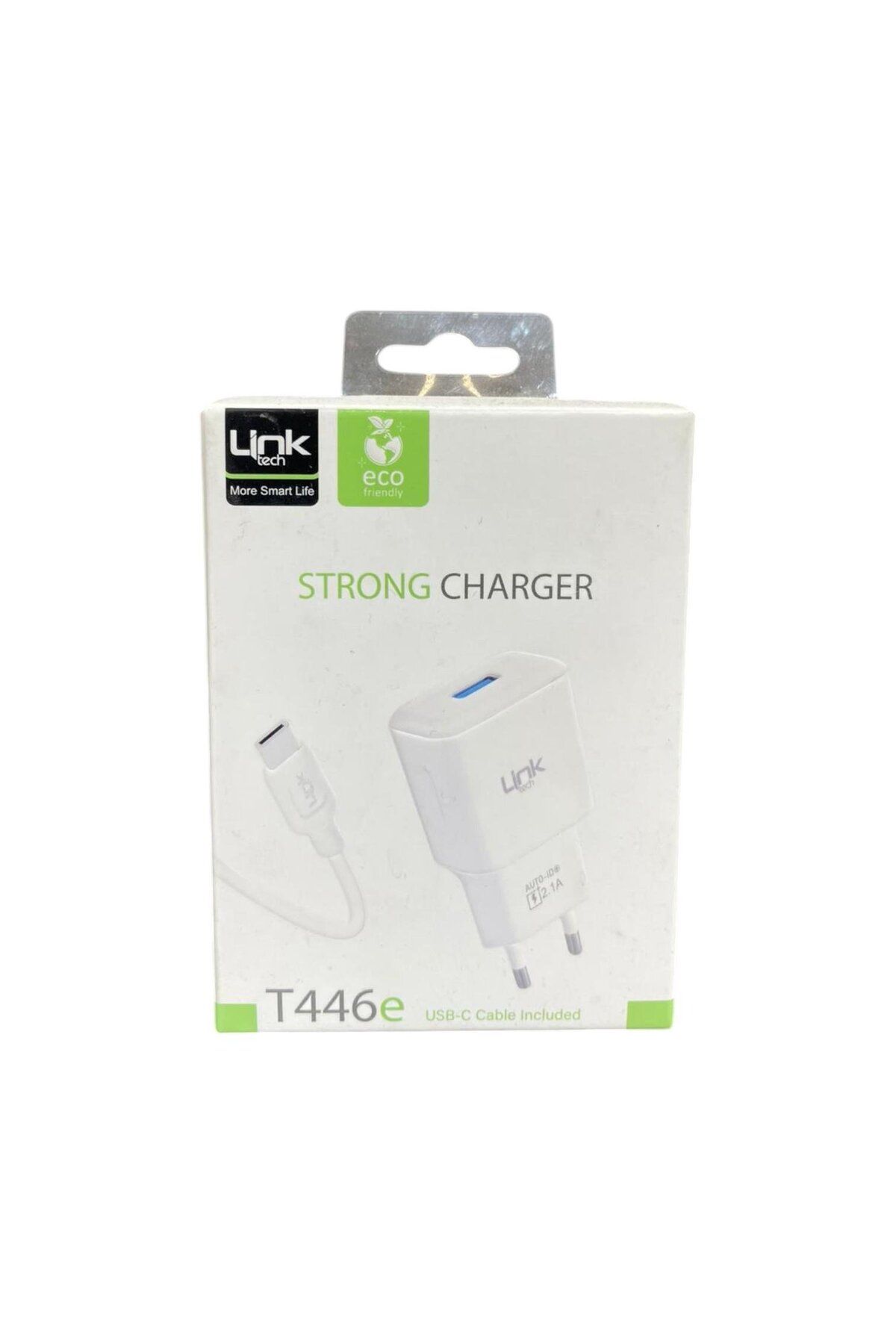Linktech Link Tech T446e Çevre Dostu 2.1A Tip-C Kablolu Şarj Aleti