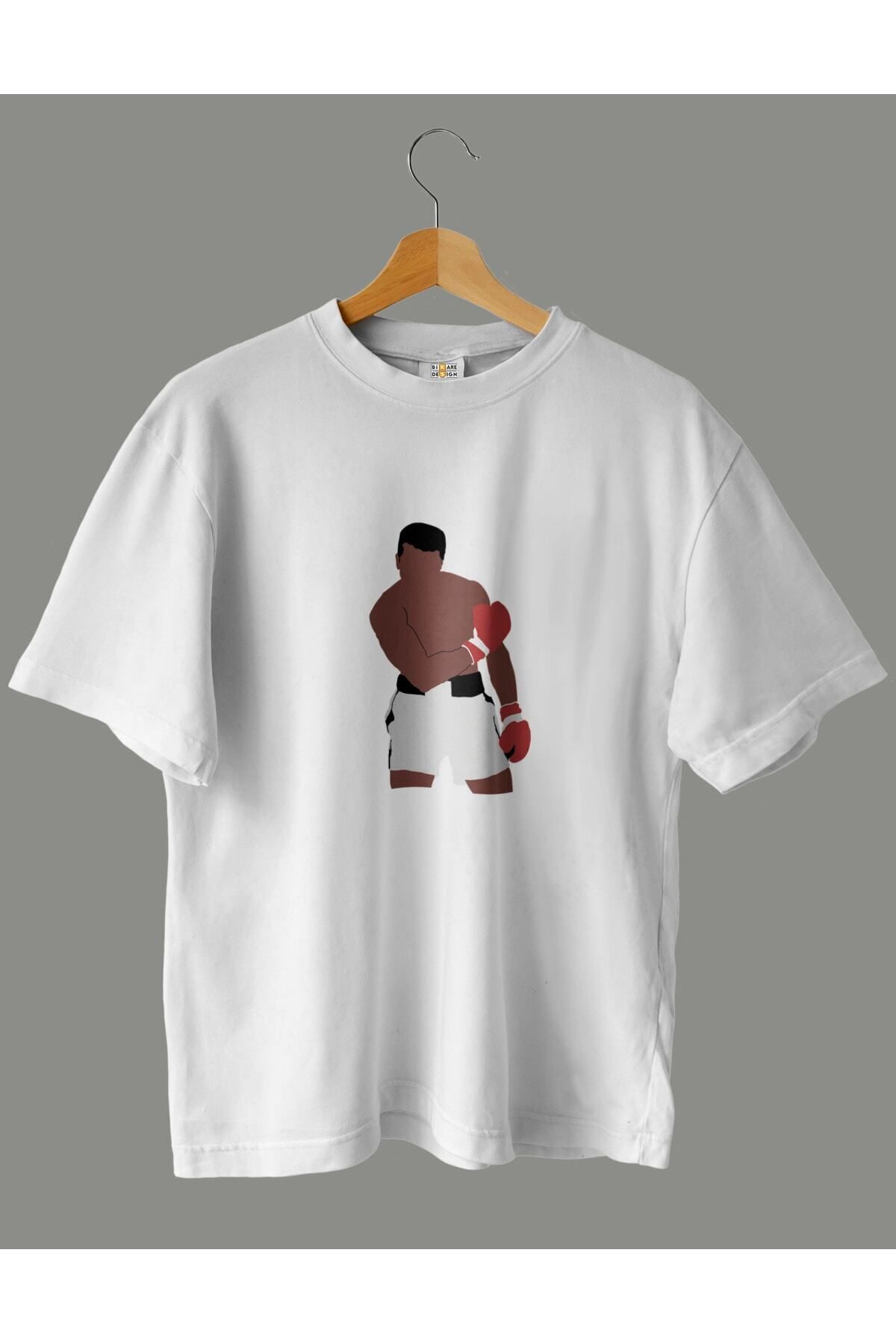 Pisa Art Boksör Muhammed Ali Tasarımlı 20/1 Compact T-shirt