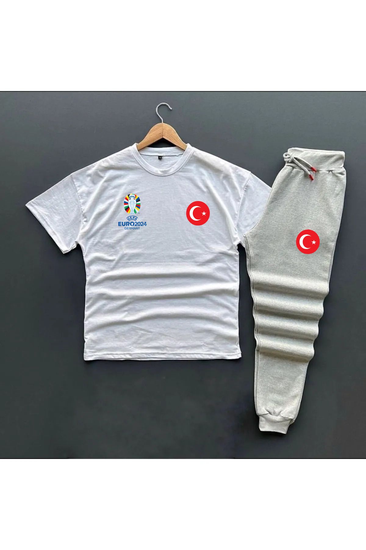 Pisa Art MİLLİ TAKIM ERO 2024 ÖZEL TASARIM EŞOFMAN ALTI-TSHİRT KOMBİNİ